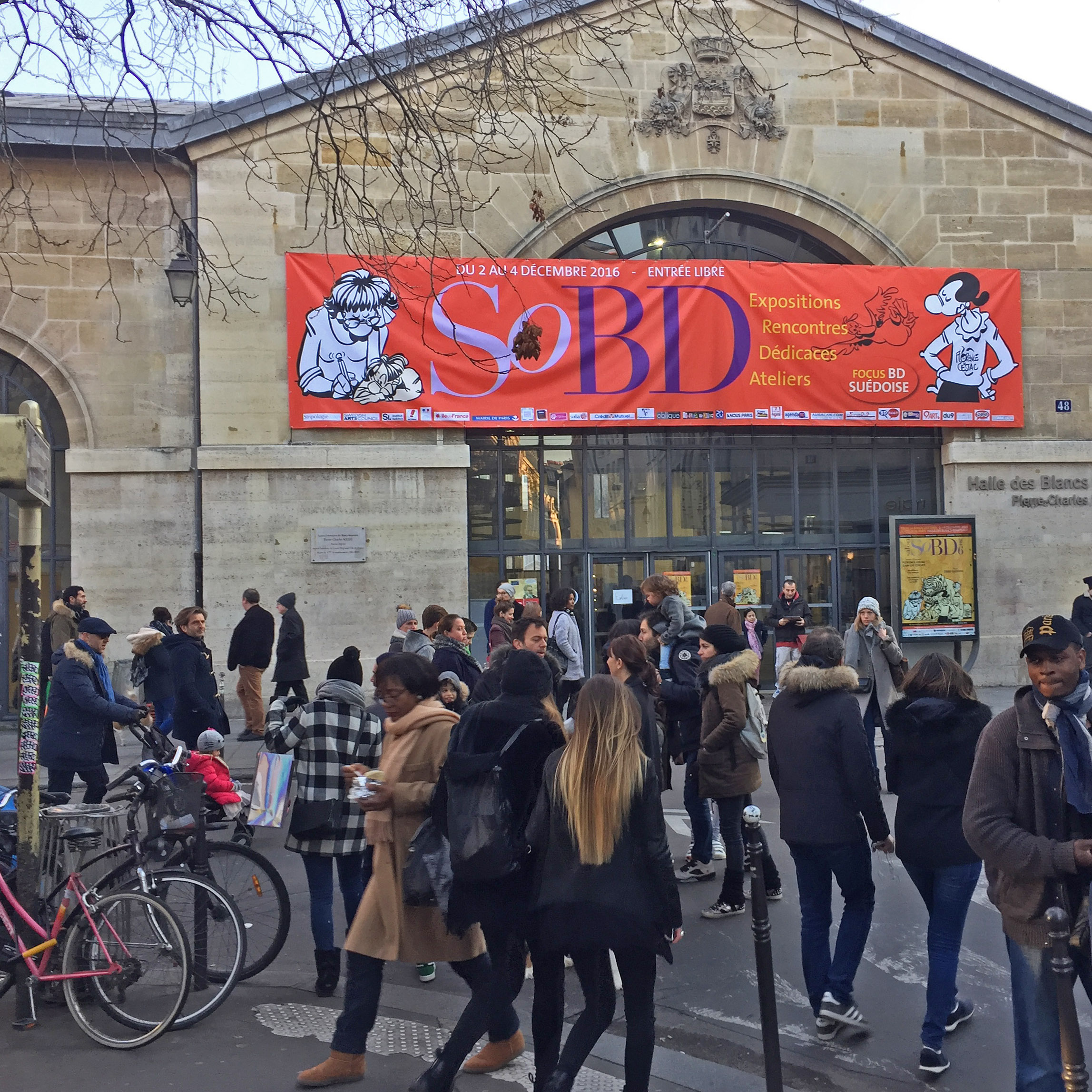 Le SoBD 2016, vue de l'extérieur