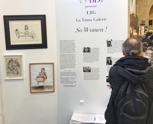 Expo So Women ! de la Trans Galerie sur le SoBD 2016