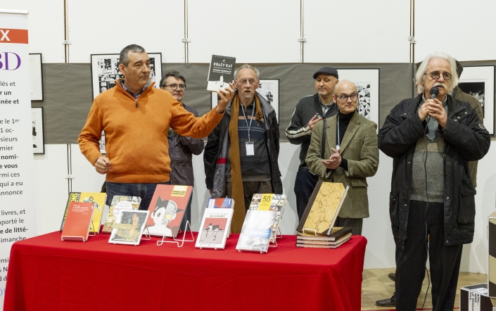 Remise du Prix Papiers Nickelés SoBD 2018