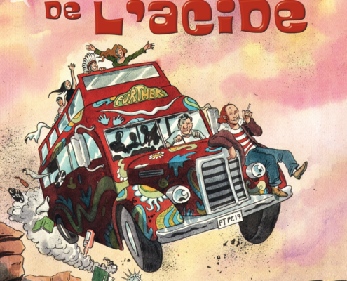 La route de l'acide : L’odyssée des premiers hippies, par Fabien Tillon