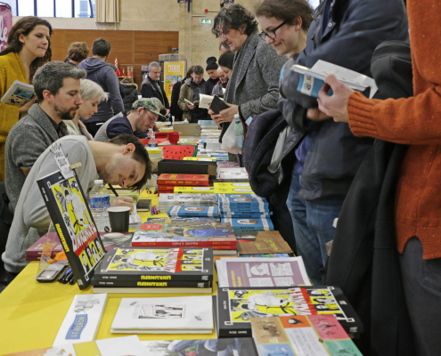 Stand des éditions FLBLB