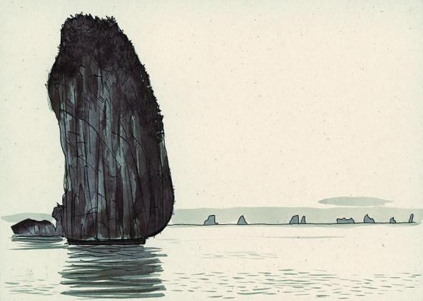 Loustal, carnets de voyages. Vietnam.