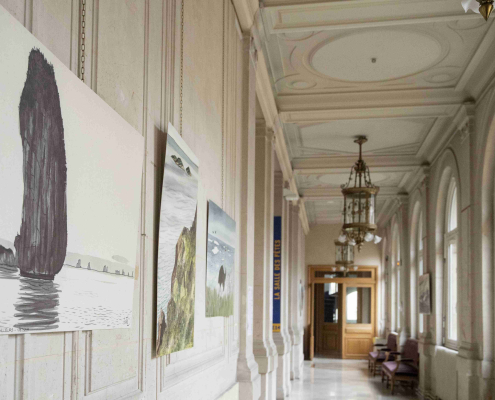 Exposition des Carnets de voyage de Loustal à l'Académie du Climat