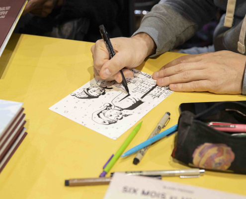 Stand de l'école Cesan