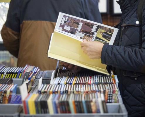 Stand de La bande des cinés au SoBD