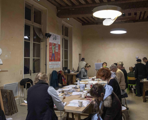 Les Carrés de la BD aux ateliers des Beaux-Arts de Paris