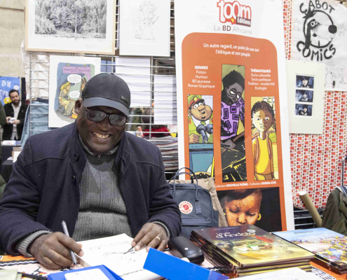 Stand des éditions Toom